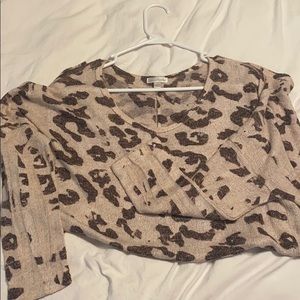 Long sleeve leggings top